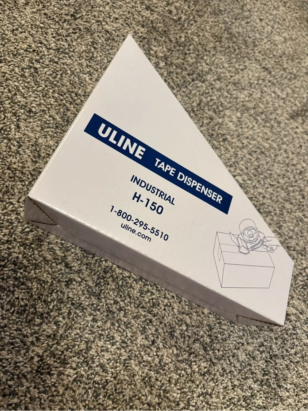 New Unopened 2” Uline Tape dispenser no tape included